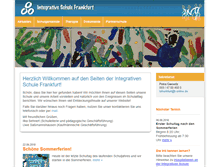 Tablet Screenshot of integrative-schule-frankfurt.de